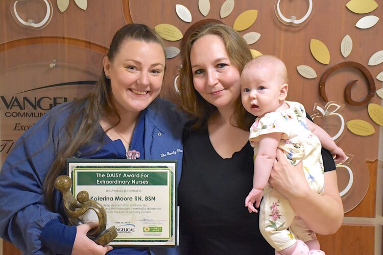 Evangelical Community Hospital awards latest DAISY Honor for Nursing Excellence